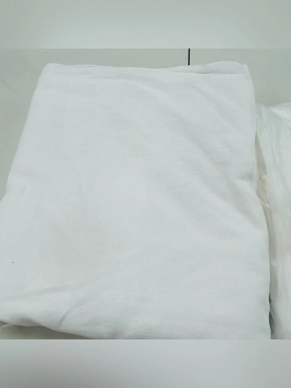 NWT QUINCE Set Of 2 48x96 European Linen Curtains White 8810